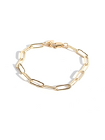 Paperclip Bracelet - Gold