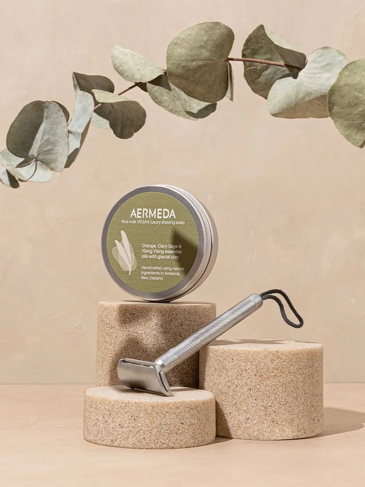 Aermeda Shaving Soap in a Tin