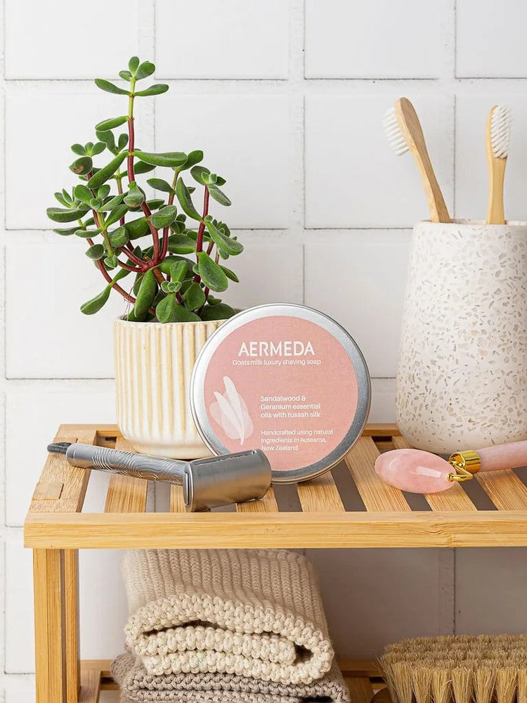 Aermeda Shaving Soap in a Tin