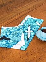 Earth Sea Sky Tea Towel