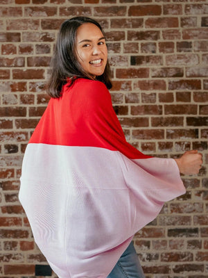 Cardigan Shrug Two Tone