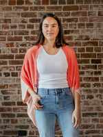 Cardigan Shrug Two Tone
