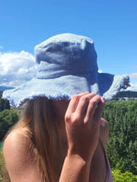 Wide Brimmed Bucket Hat