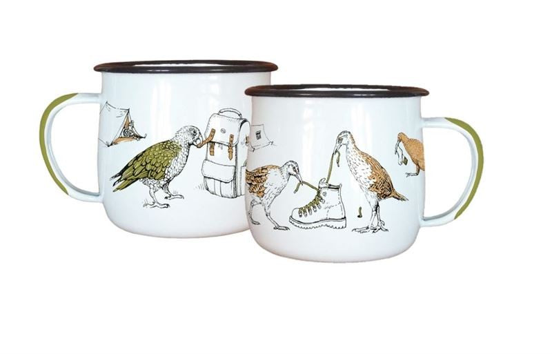 Aotearoa Enamel Mugs