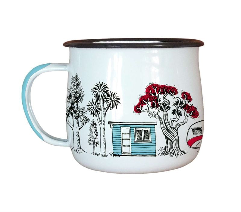 Aotearoa Enamel Mugs