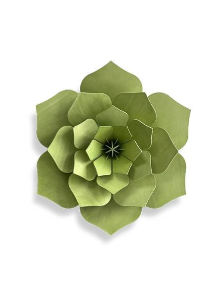 Lovi Wooden Decor Flower