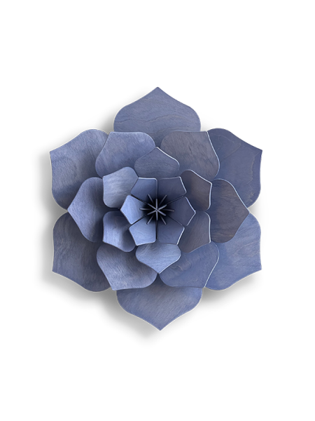Lovi Wooden Decor Flower