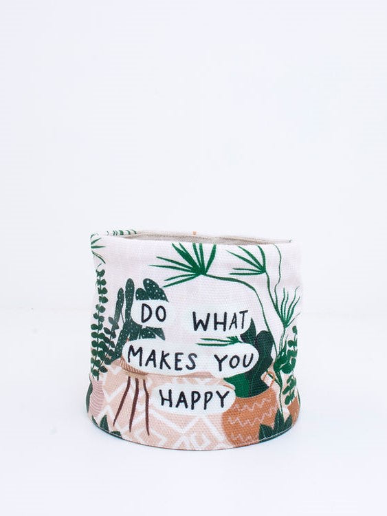 
            
                Load image into Gallery viewer, PLANTER | Do what makes you happy 10cm
            
        