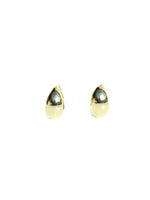 Small Tear Drop Gold Earrings
