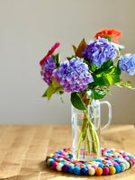 Felt Ball Pot Stand - 30cm