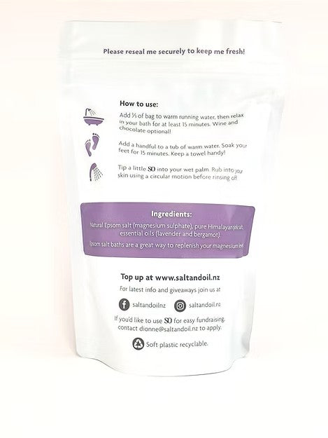 Bath Soak Salts - Relaxing