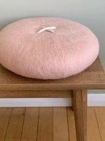 NZ Wool Button Cushion