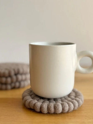 Felt Ball Coasters - Set of 4