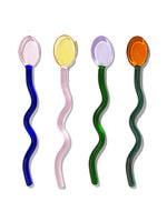 Glass Cocktail Stirrer Set