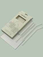 Reusable Glass Drinking Straws - Transparent