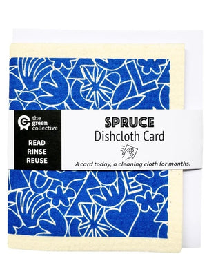 Spruce Dishcloth Greeting Cards