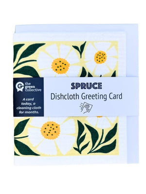 Spruce Dishcloth Greeting Cards