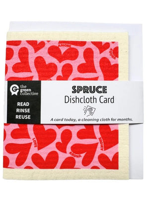 Spruce Dishcloth Greeting Cards