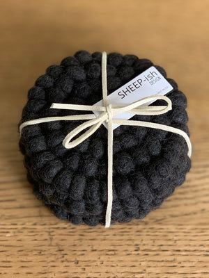Felt Ball Coasters